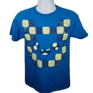 Official Lootwear Adventure Time Cartoon Network Aqua Tshirt Size Small